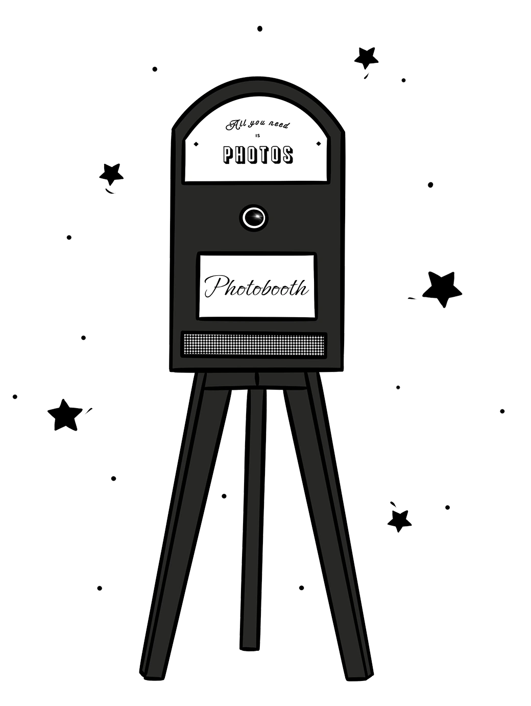 Photobooth Illustration